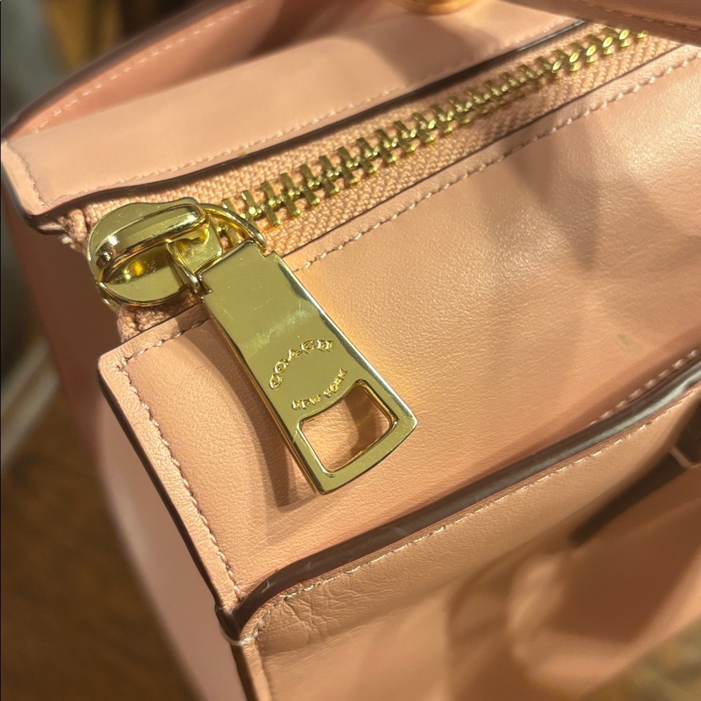 Coach x Selena Gomez Limited Edition Selena Bond Satchel - Peony Pink EUC - Picture 8 of 8